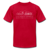 Colorado Springs, Colorado T-Shirt - Skyline Unisex Colorado Springs T Shirt - red