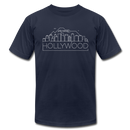 Hollywood, California T-Shirt - Skyline Unisex Hollywood T Shirt - navy