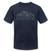 Hollywood, California T-Shirt - Skyline Unisex Hollywood T Shirt - navy