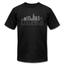 Columbus, Ohio T-Shirt - Skyline Unisex Columbus T Shirt - black