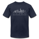 Columbus, Ohio T-Shirt - Skyline Unisex Columbus T Shirt - navy