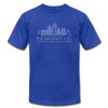Indianapolis, Indiana T-Shirt - Skyline Unisex Indianapolis T Shirt - royal blue