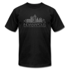Indianapolis, Indiana T-Shirt - Skyline Unisex Indianapolis T Shirt - black