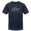 Indianapolis, Indiana T-Shirt - Skyline Unisex Indianapolis T Shirt - navy