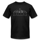 Dallas, Texas T-Shirt - Skyline Unisex Dallas T Shirt - black