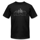 Detroit, Michigan T-Shirt - Skyline Unisex Detroit T Shirt - black