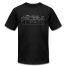 El Paso, Texas T-Shirt - Skyline Unisex El Paso T Shirt - black