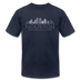 Houston, Texas T-Shirt - Skyline Unisex Houston T Shirt - navy
