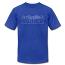 Juneau, Alaska T-Shirt - Skyline Unisex Juneau T Shirt - royal blue