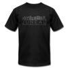 Juneau, Alaska T-Shirt - Skyline Unisex Juneau T Shirt - black