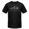 Louisville, Kentucky T-Shirt - Skyline Unisex Louisville T Shirt - black