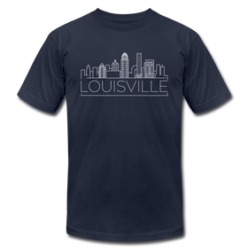 Louisville, Kentucky T-Shirt - Skyline Unisex Louisville T Shirt