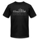 Kansas City, Missouri T-Shirt - Skyline Unisex Kansas City T Shirt - black