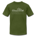 Kansas City, Missouri T-Shirt - Skyline Unisex Kansas City T Shirt - olive