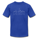Las Vegas, Nevada T-Shirt - Skyline Unisex Las Vegas T Shirt - royal blue