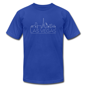 Las Vegas, Nevada T-Shirt - Skyline Unisex Las Vegas T Shirt - royal blue