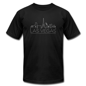 Las Vegas, Nevada T-Shirt - Skyline Unisex Las Vegas T Shirt - black