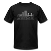 Jacksonville, Florida T-Shirt - Skyline Unisex Jacksonville T Shirt - black