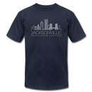 Jacksonville, Florida T-Shirt - Skyline Unisex Jacksonville T Shirt - navy