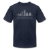 Jacksonville, Florida T-Shirt - Skyline Unisex Jacksonville T Shirt - navy