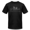 Memphis, Tennessee T-Shirt - Skyline Unisex Memphis T Shirt - black