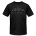 Miami, Florida T-Shirt - Skyline Unisex Miami T Shirt - black
