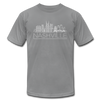 Nashville, Tennessee T-Shirt - Skyline Unisex Nashville T Shirt - slate