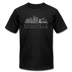 Nashville, Tennessee T-Shirt - Skyline Unisex Nashville T Shirt - black