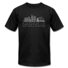 Nashville, Tennessee T-Shirt - Skyline Unisex Nashville T Shirt - black