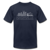 Nashville, Tennessee T-Shirt - Skyline Unisex Nashville T Shirt - navy