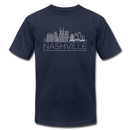 Nashville, Tennessee T-Shirt - Skyline Unisex Nashville T Shirt - navy