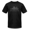 Philadelphia, Pennsylvania T-Shirt - Skyline Unisex Philadelphia T Shirt - black