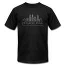 Philadelphia, Pennsylvania T-Shirt - Skyline Unisex Philadelphia T Shirt - black