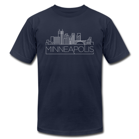 Minneapolis, Minnesota T-Shirt - Skyline Unisex Minneapolis T Shirt