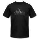 New York T-Shirt - Skyline Unisex New York T Shirt - black