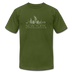 New York T-Shirt - Skyline Unisex New York T Shirt - olive