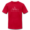New York T-Shirt - Skyline Unisex New York T Shirt - red