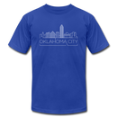 Oklahoma City, Oklahoma T-Shirt - Skyline Unisex Oklahoma City T Shirt - royal blue