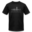 Oklahoma City, Oklahoma T-Shirt - Skyline Unisex Oklahoma City T Shirt - black