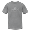 Omaha, Nebraska T-Shirt - Skyline Unisex Omaha T Shirt - slate