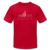 Omaha, Nebraska T-Shirt - Skyline Unisex Omaha T Shirt - red