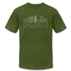 Orlando, Florida T-Shirt - Skyline Unisex Orlando T Shirt - olive