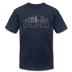 Orlando, Florida T-Shirt - Skyline Unisex Orlando T Shirt - navy