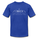 San Antonio, Texas T-Shirt - Skyline Unisex San Antonio T Shirt - royal blue