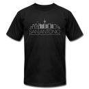 San Antonio, Texas T-Shirt - Skyline Unisex San Antonio T Shirt - black