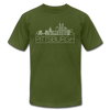 Pittsburgh, Pennsylvania T-Shirt - Skyline Unisex Pittsburgh T Shirt