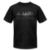 Saint Paul, Minnesota T-Shirt - Skyline Unisex Saint Paul T Shirt - black