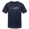 Saint Paul, Minnesota T-Shirt - Skyline Unisex Saint Paul T Shirt - navy
