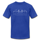 San Francisco, California T-Shirt - Skyline Unisex San Francisco T Shirt - royal blue