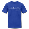 San Francisco, California T-Shirt - Skyline Unisex San Francisco T Shirt - royal blue